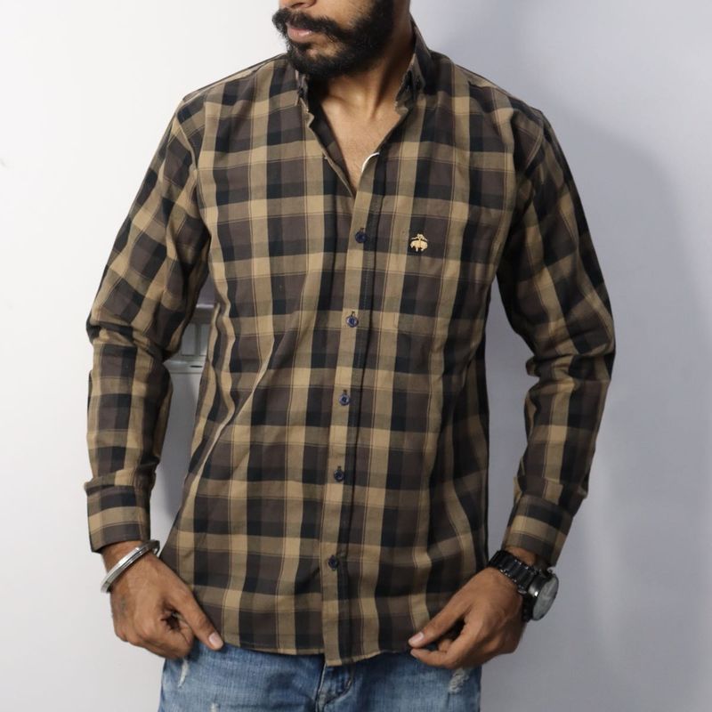 Men’s Check Shirt New With Tag L