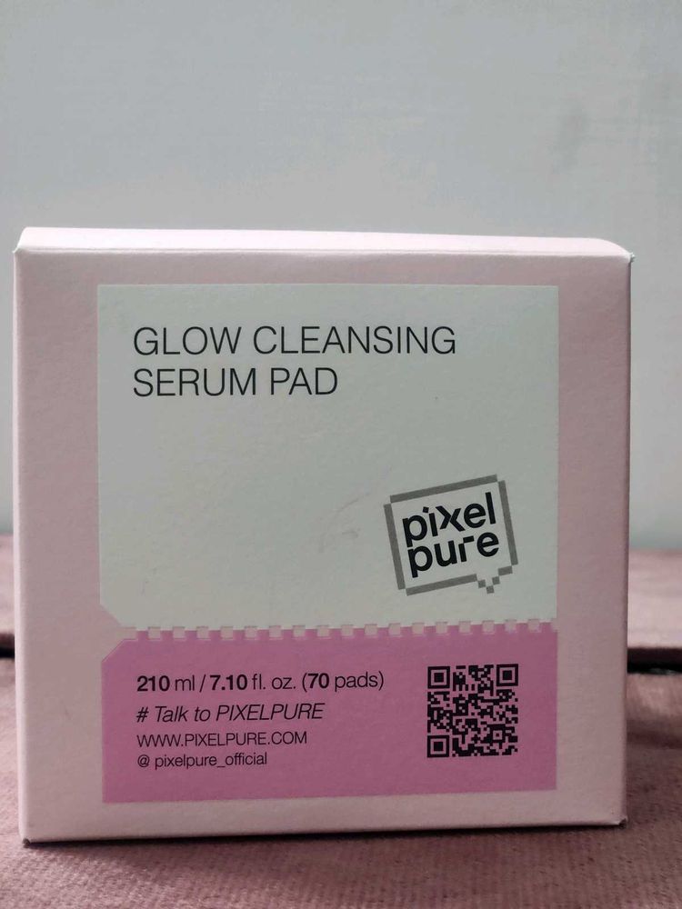 Pixel Pure Glow Cleansing Serum Pads