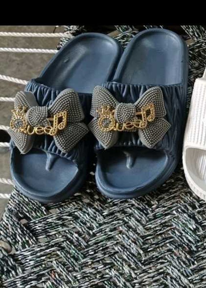 Bow Slippers For Women