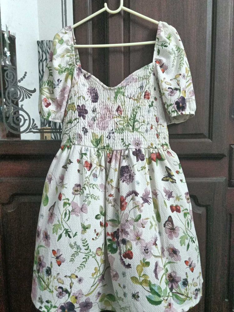 White Mini Frock