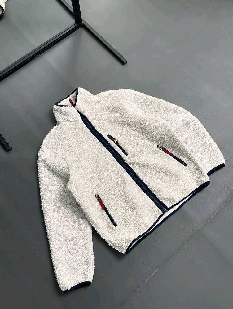 TOPTEN Cream Fleece Jacket