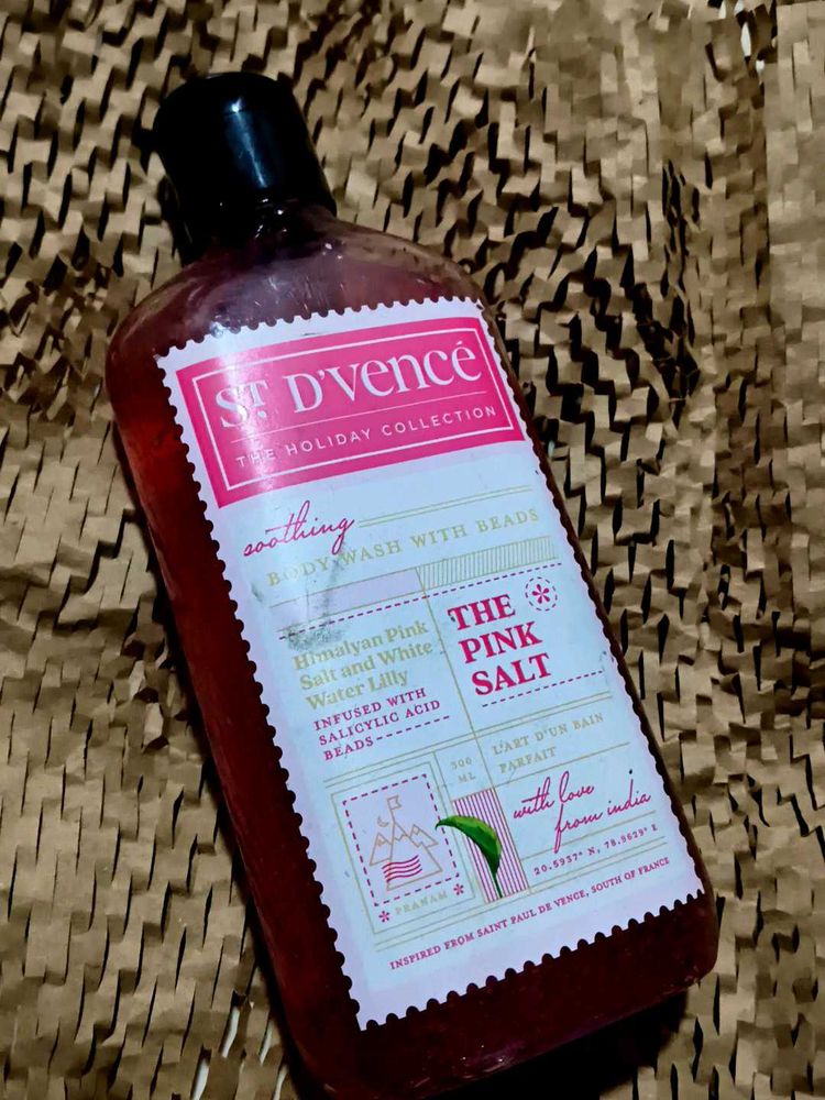St. D'vence Pink Salt Body Wash