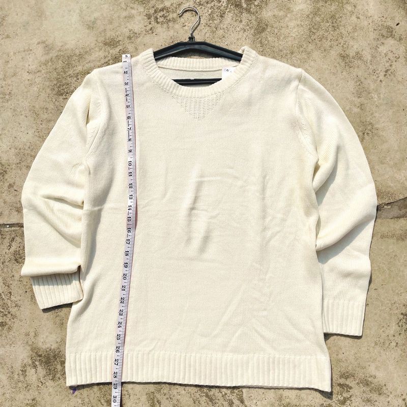 Cream Knit Sweater