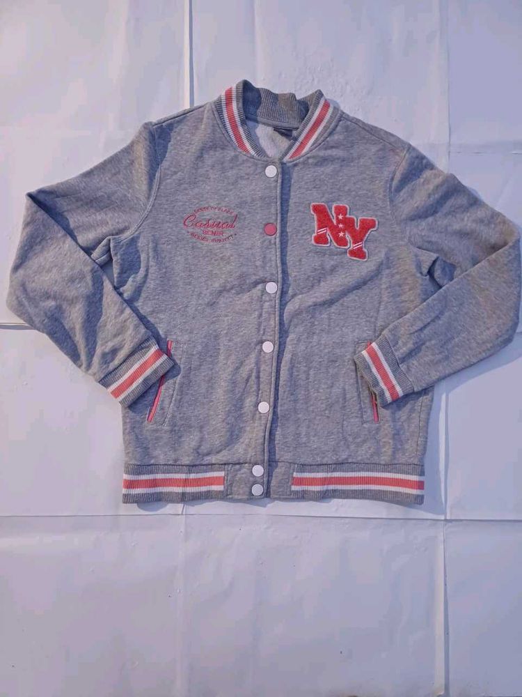 Casual Varsity Jacket