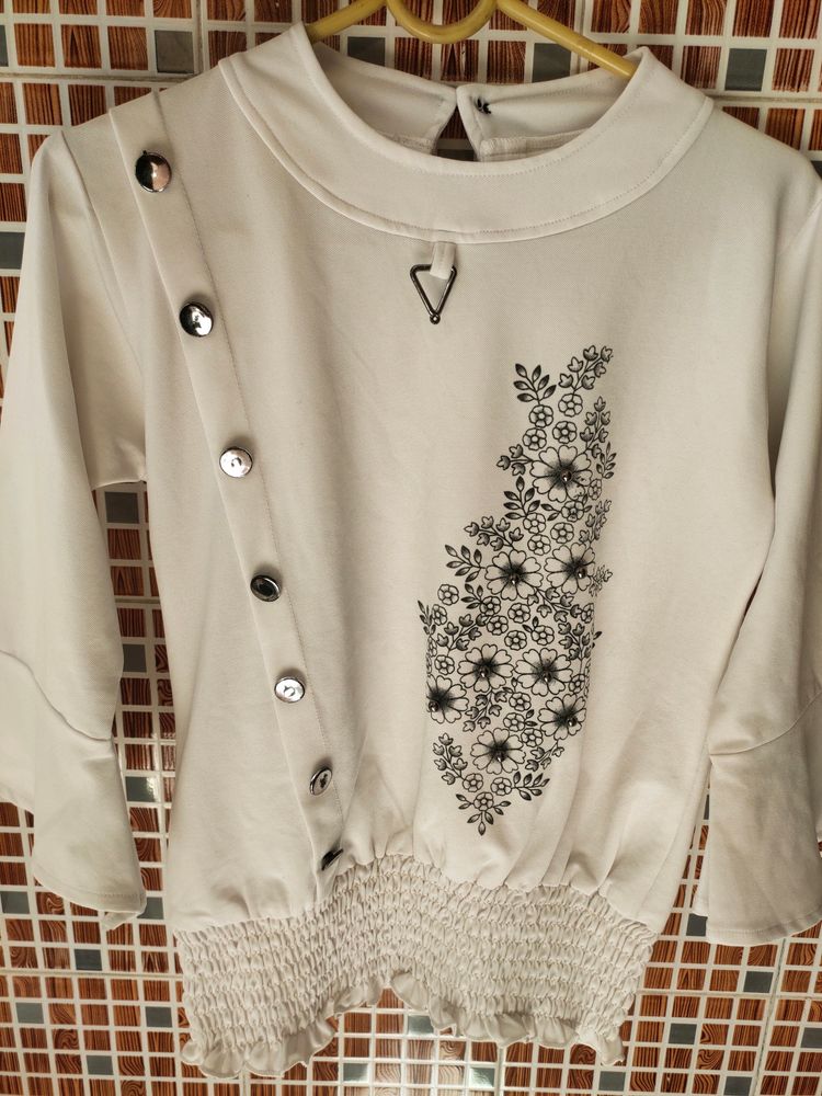 White 🤍 Top For Women