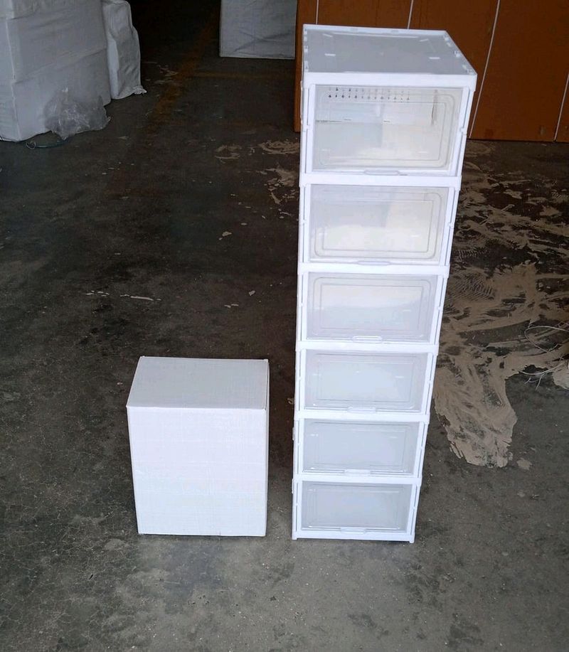 6 Layer Stackable Multifunctional Storage Shelf