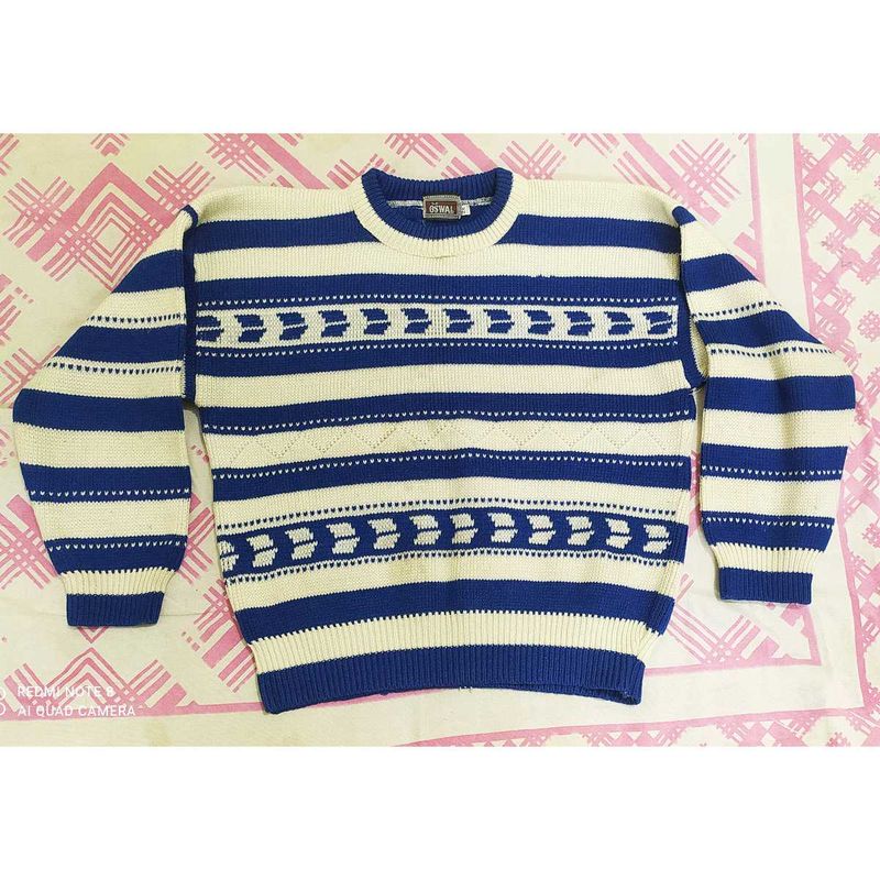 Striped Knit Sweater
