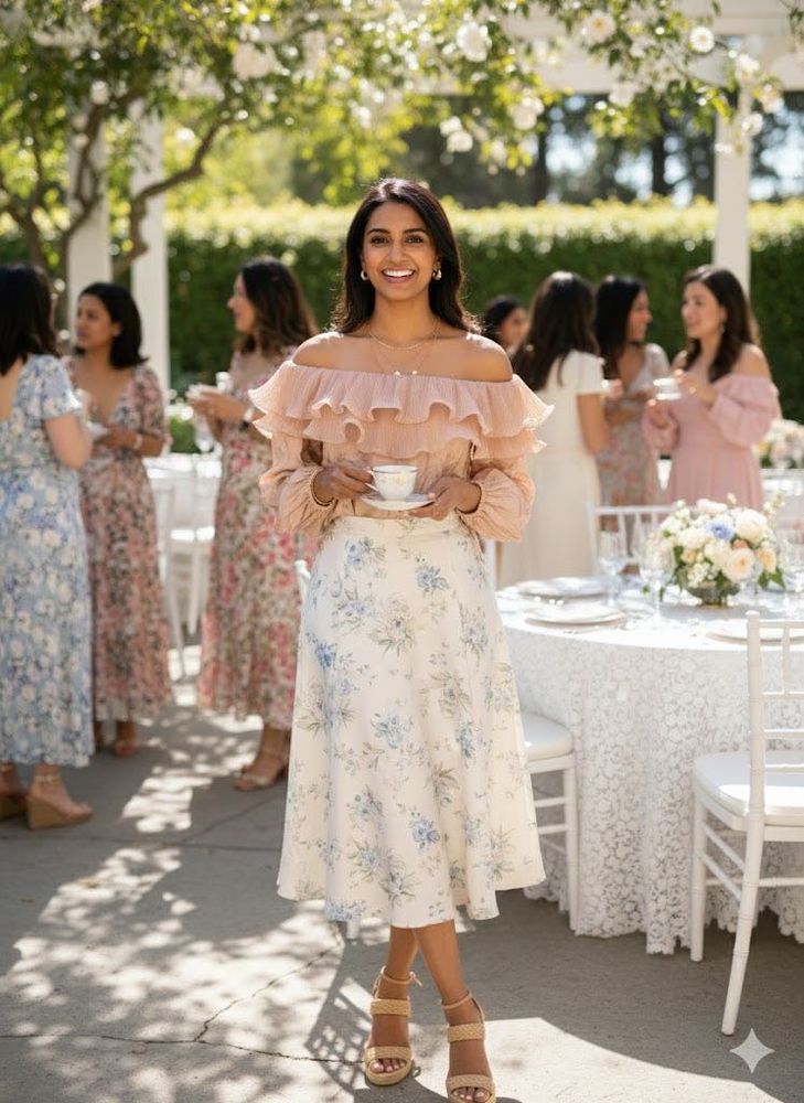 🌸ZARA Premium Ruffle Dream!|Whisper Bloom Blouse✨