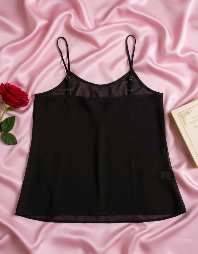 Black Camisole Slip
