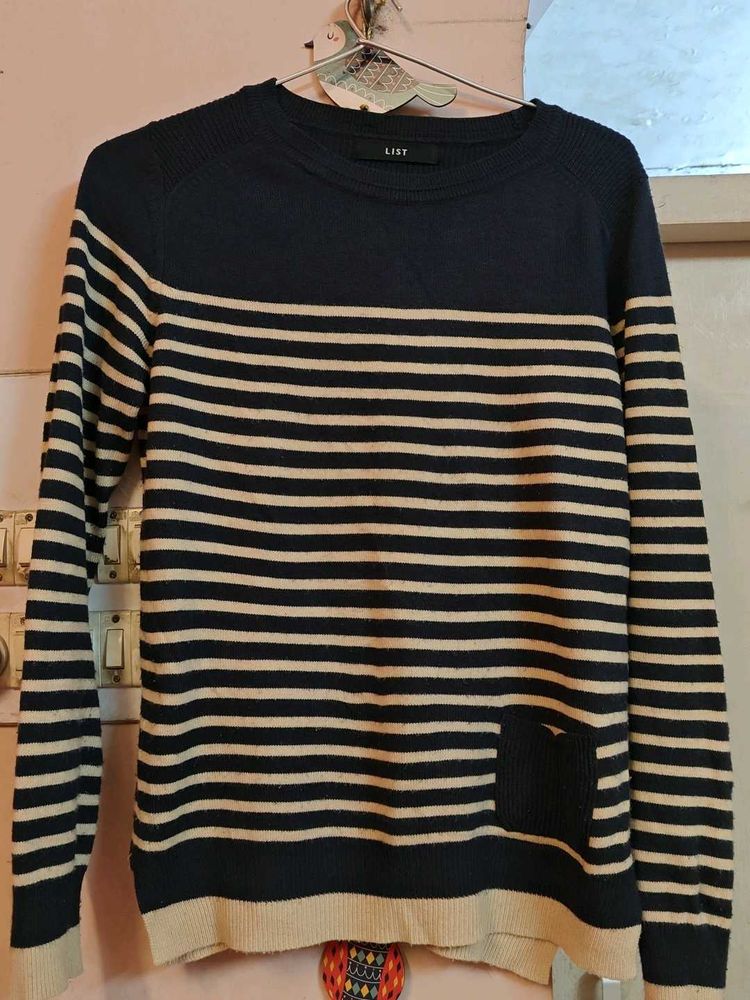 Striped LIST Sweater