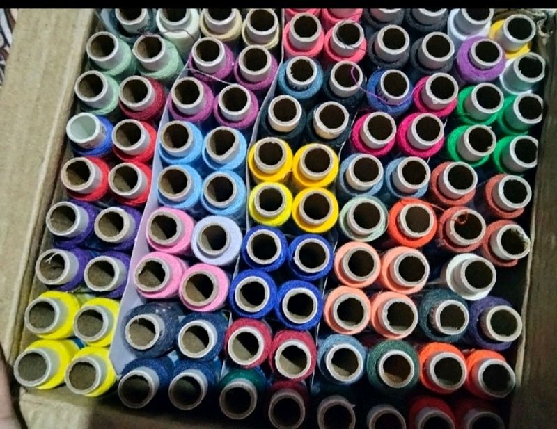 20 different colours thread 🧵 reels