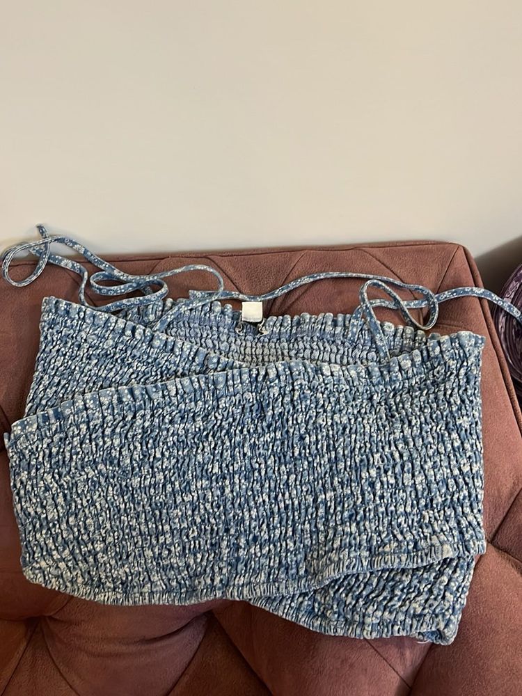 American Eagle Smocked Cami Top