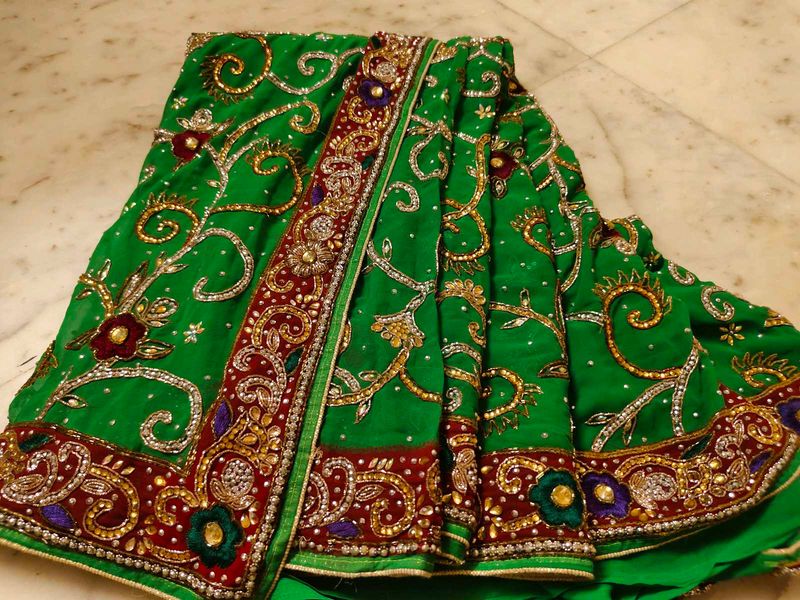 Full Heavy Work Saree 😍 High Quality