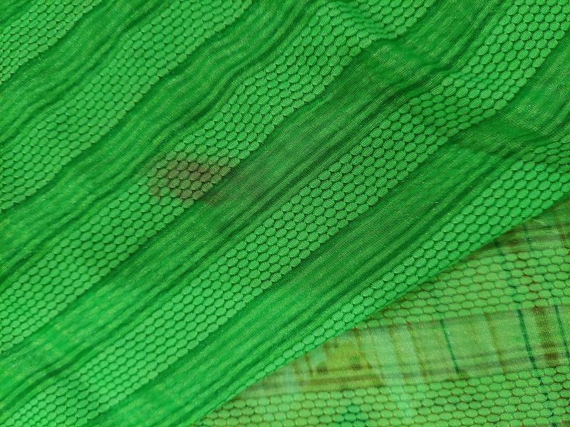 Green Patterned Dupatta