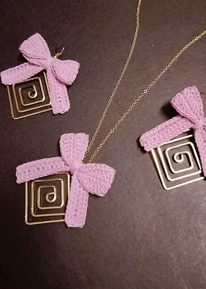 Crochet Jwellery Set
