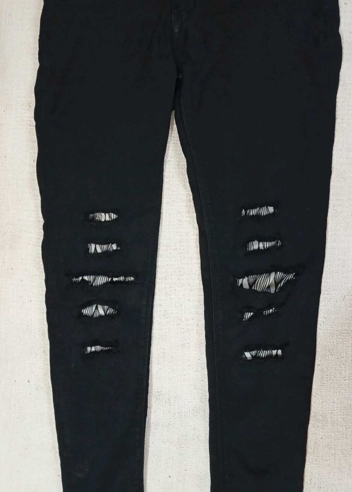 Ripped Black Jeans