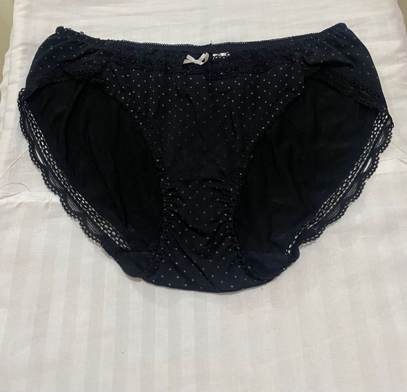 Black Polka Dot Brief 30-34