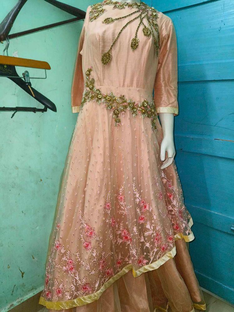 Beutiful Peach Gown