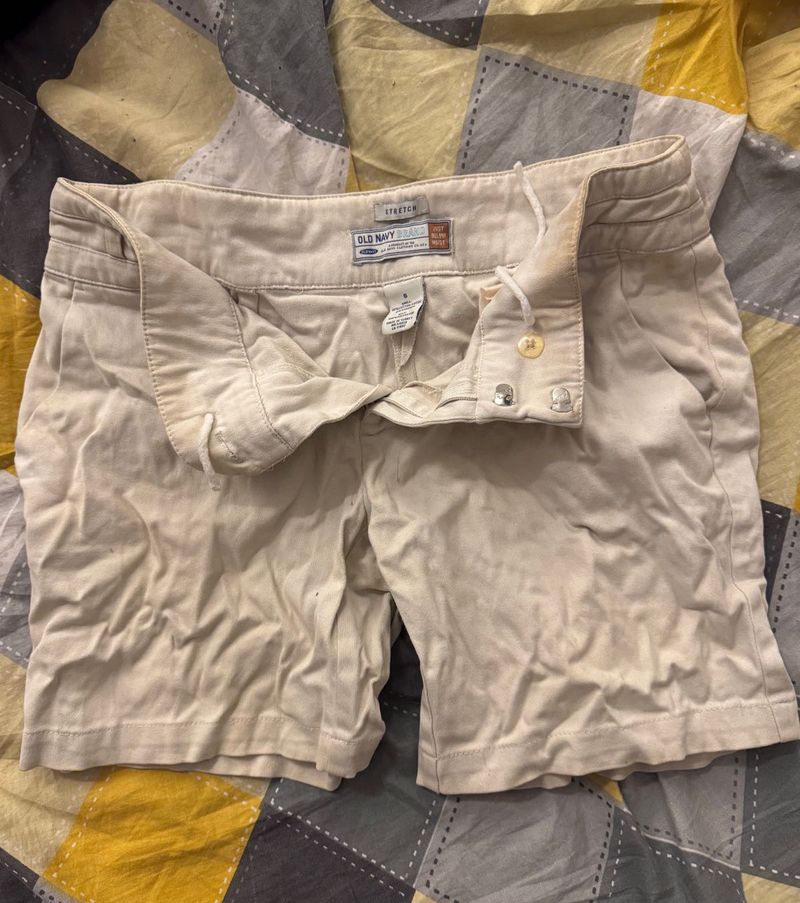 Old Navy Women's Casual Beige Shorts