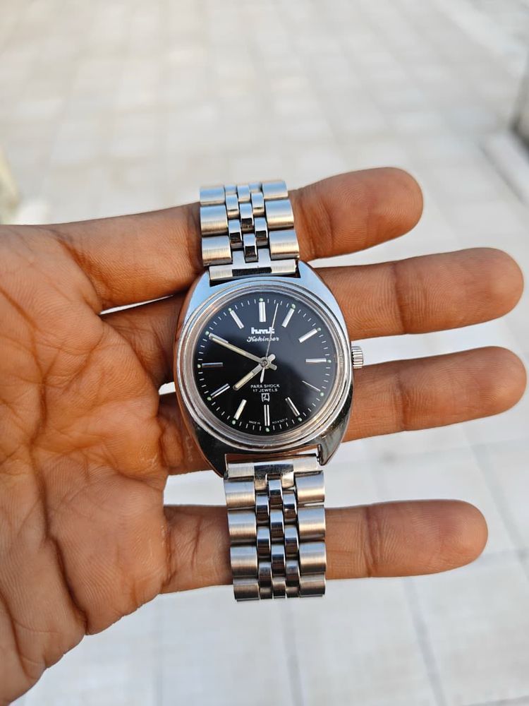 HMT Kohinoor Black Dial Watch