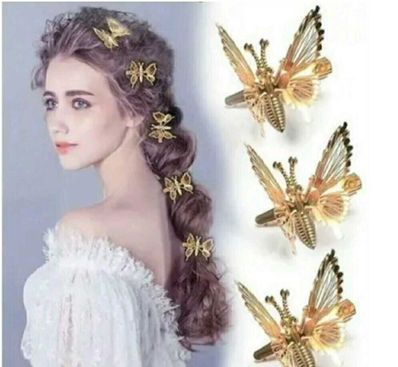Korean Butterfly Hair Clip – Cute &amp; Stylish 3 pcs.