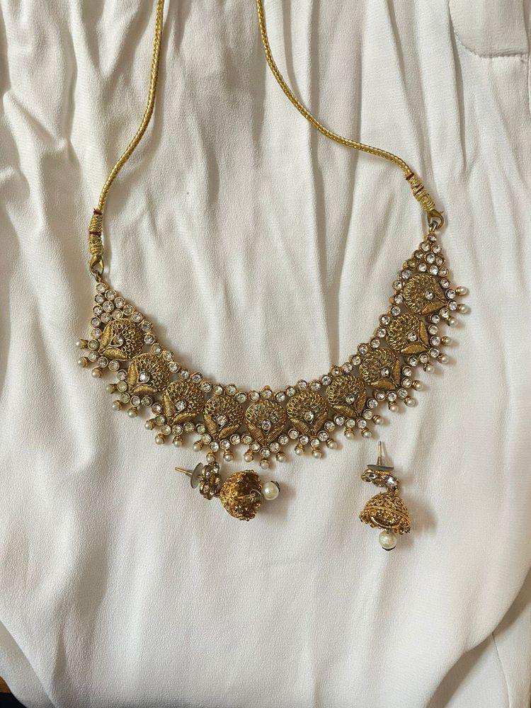Necklace And Earrings Set
