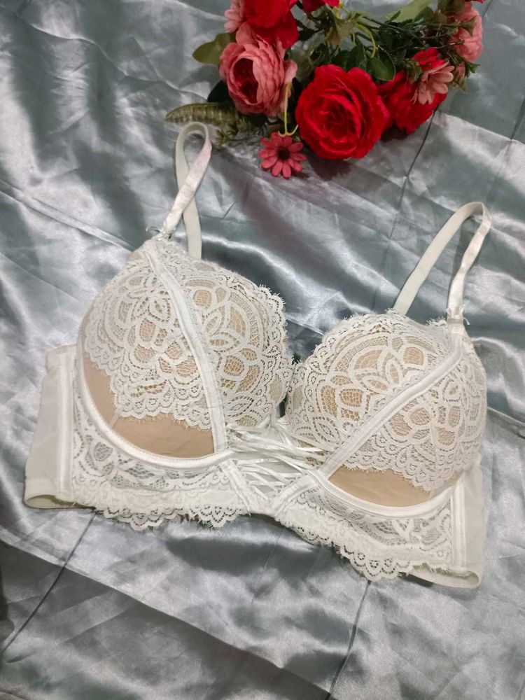 Ivory Lace Bra