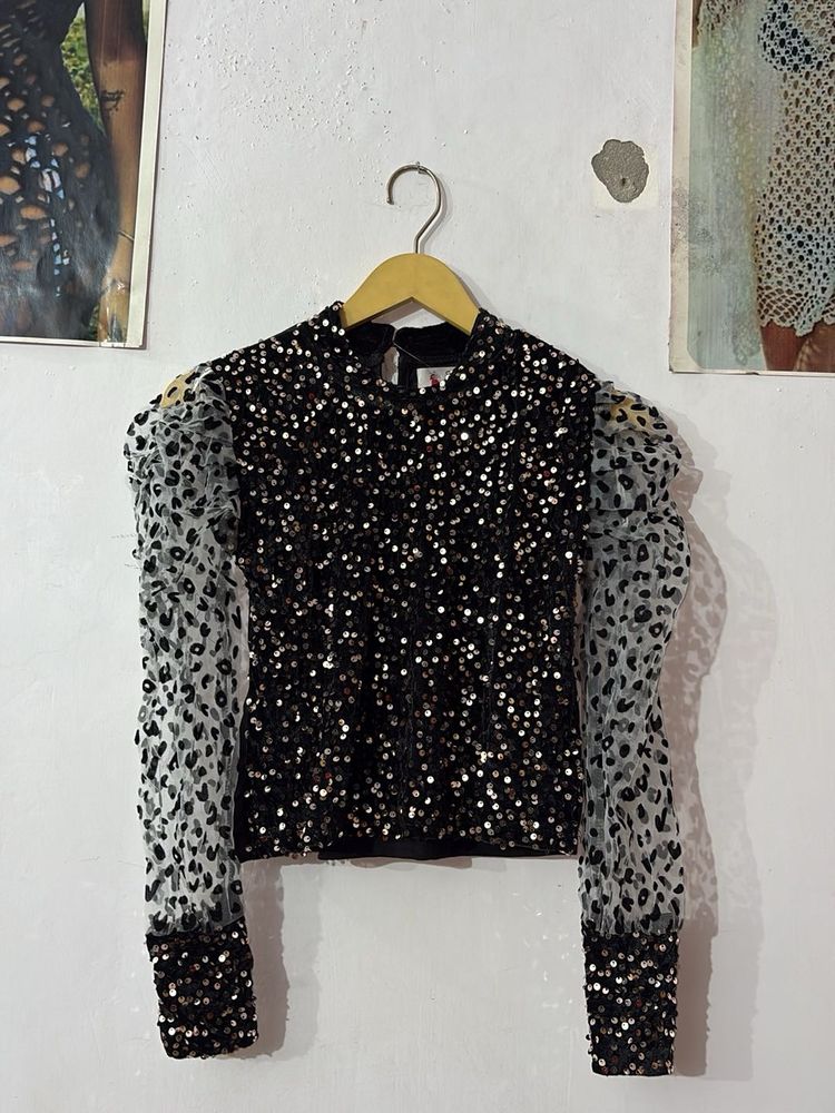 Sparkling Sequin Top