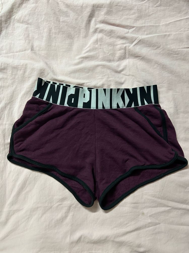 Victoria Secret PINK Burgundy Shorts