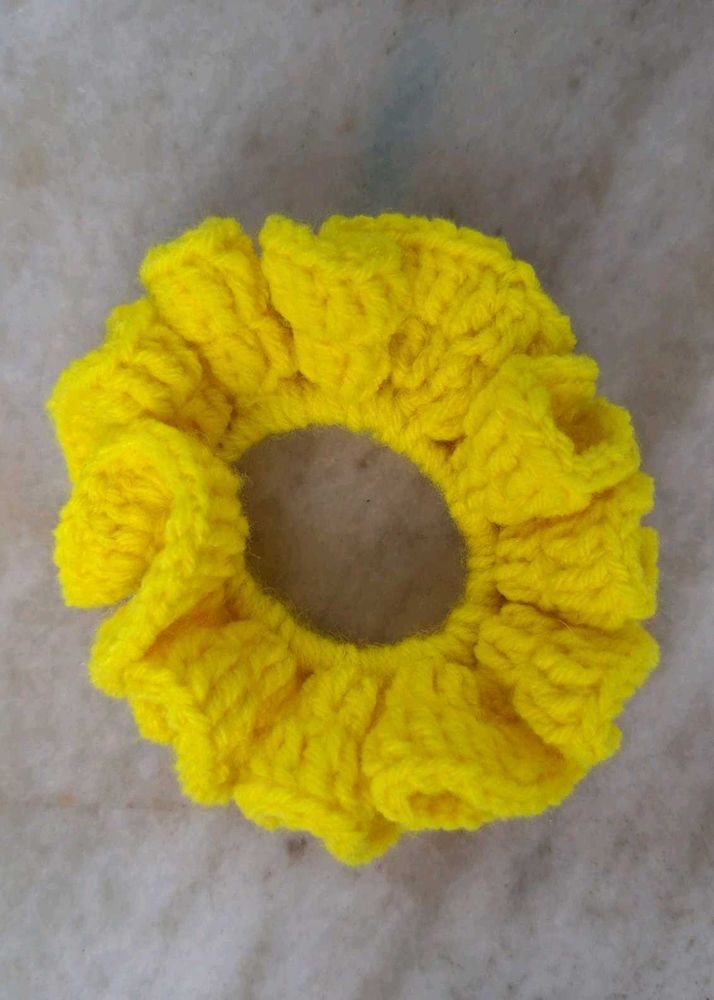 Yellow Bracelet Scrunchie