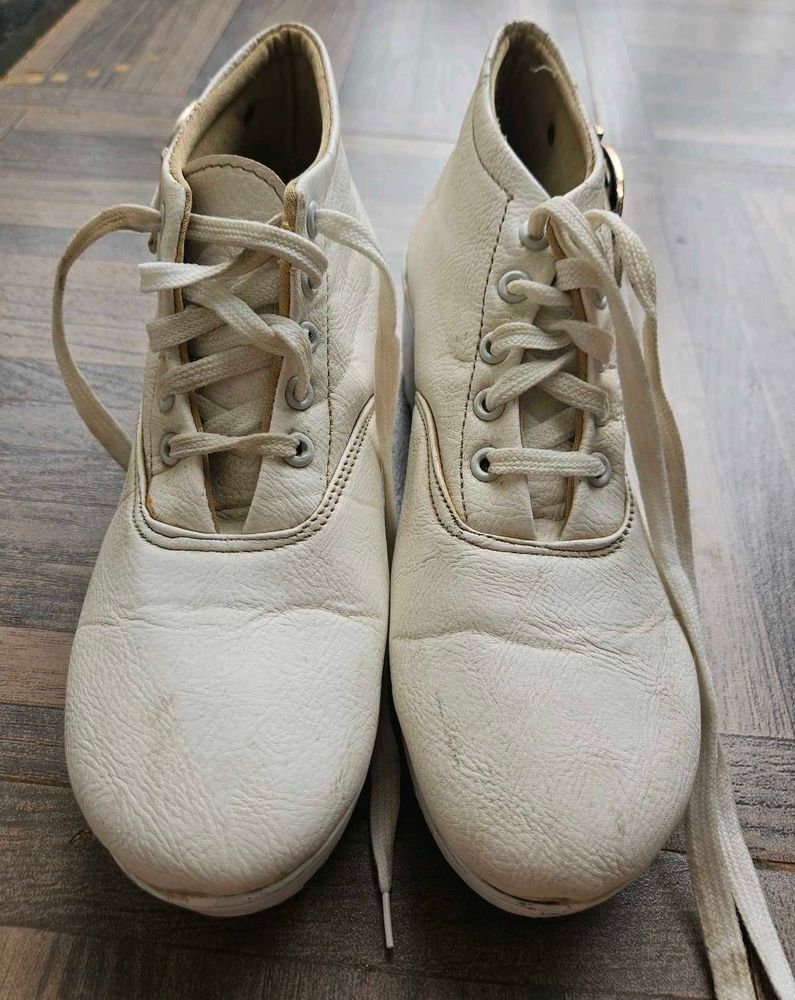 White Casual Shoes