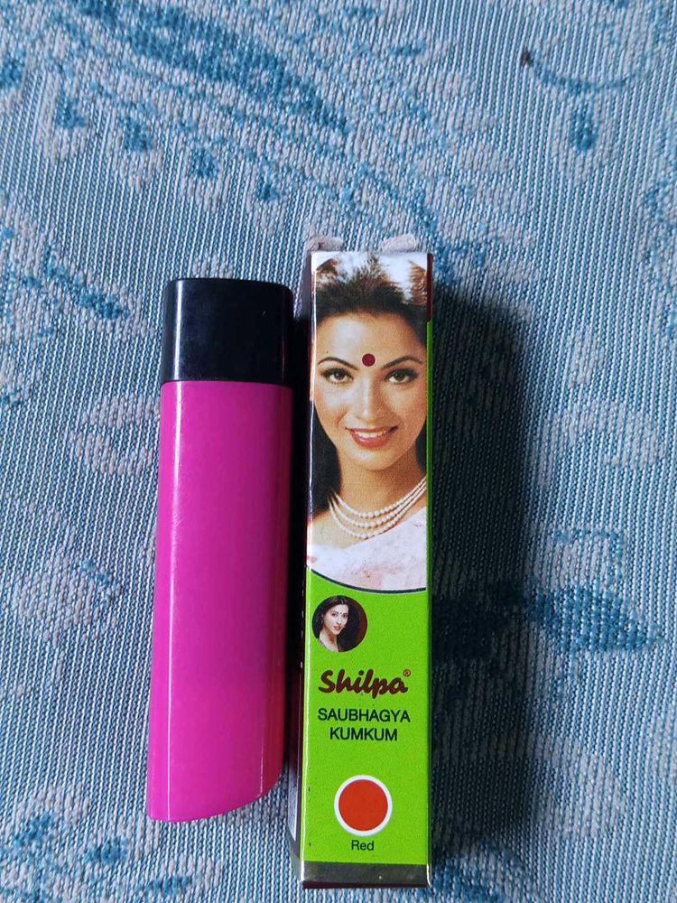Shilpa Kumkum and Lipstick