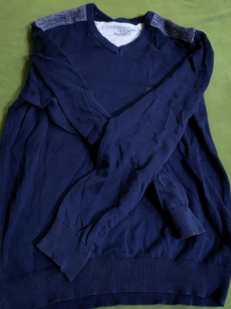 Blue Sweater M size