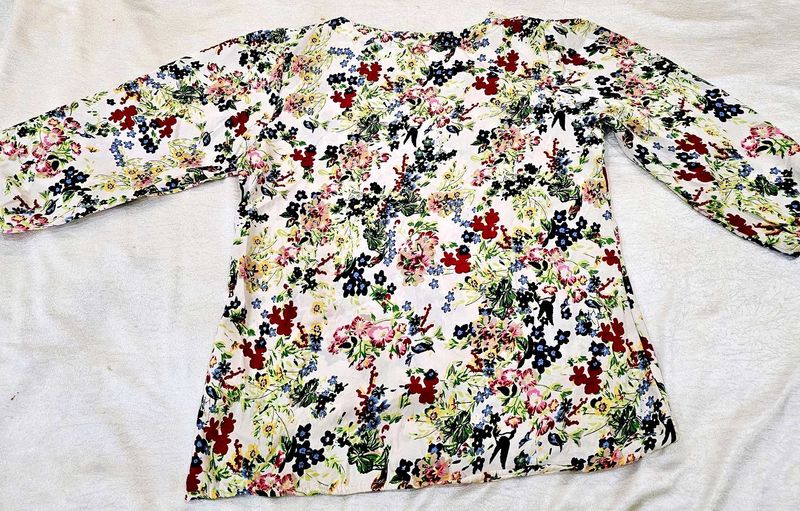 Floral Print Top