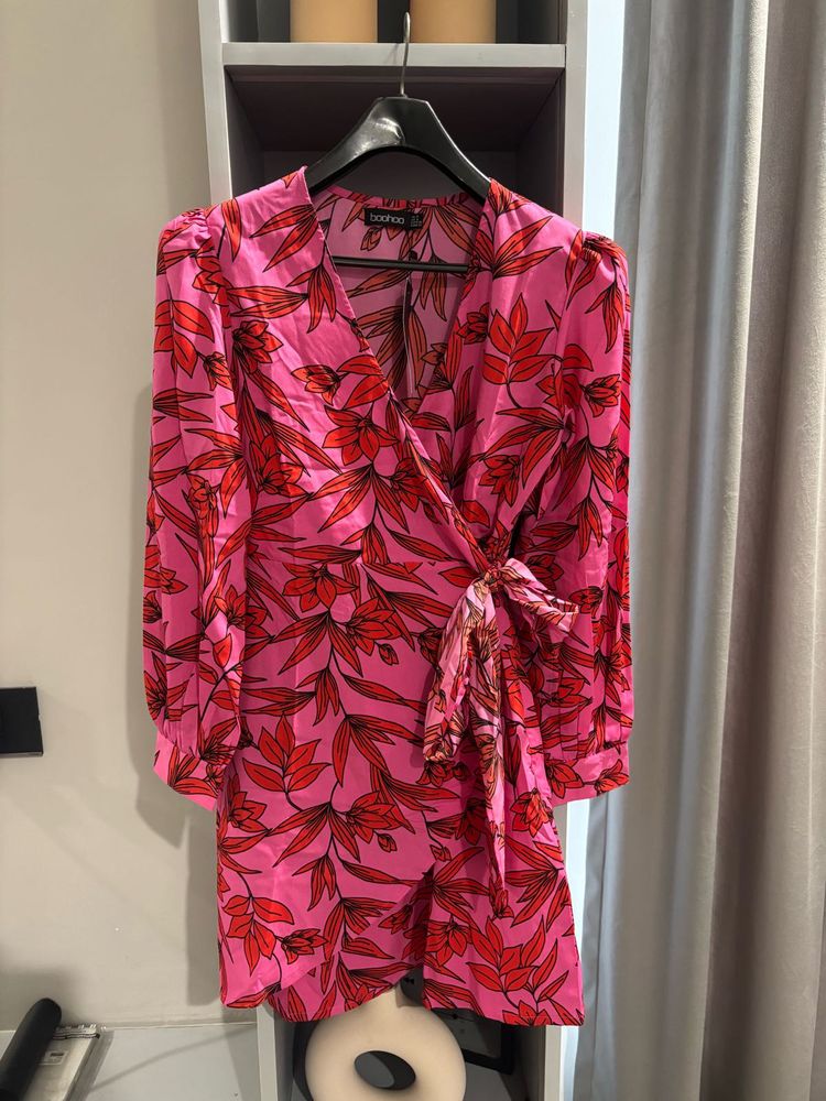Floral Wrap Dress