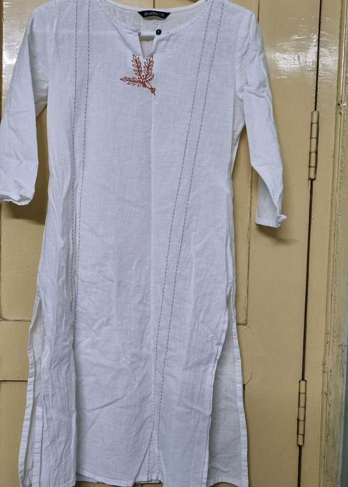 Zudio SRAIGHT FIT KURTA