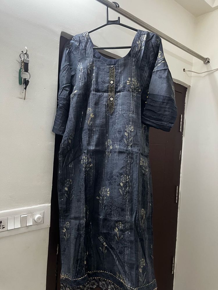 Heavy Kurti Pant With Duptta