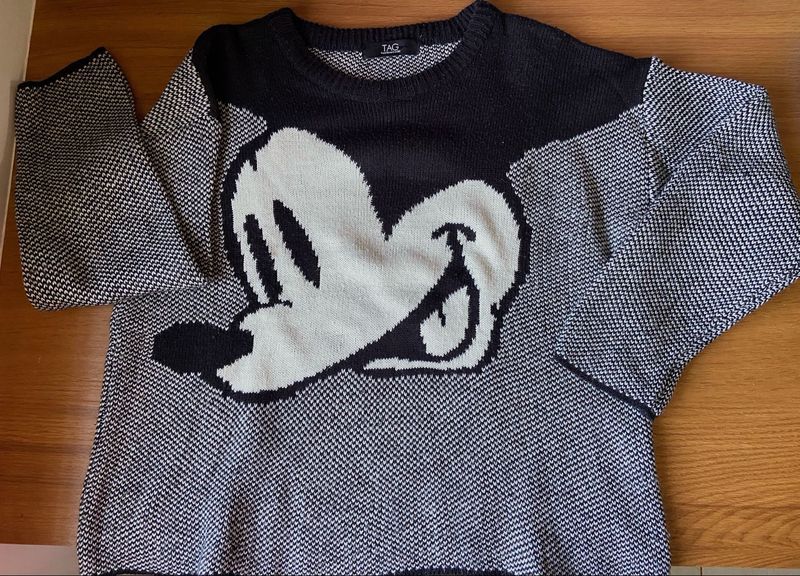 Mickey Mouse Graphic Sweater