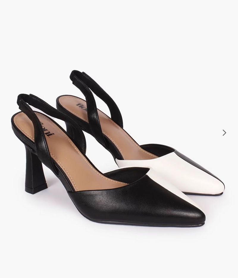 Fioni Two-Tone Slingback Pumps
