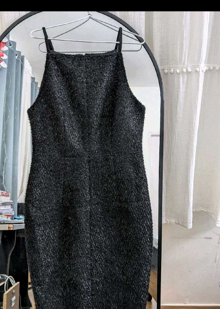 H&amp;M Sparkling Black Dress