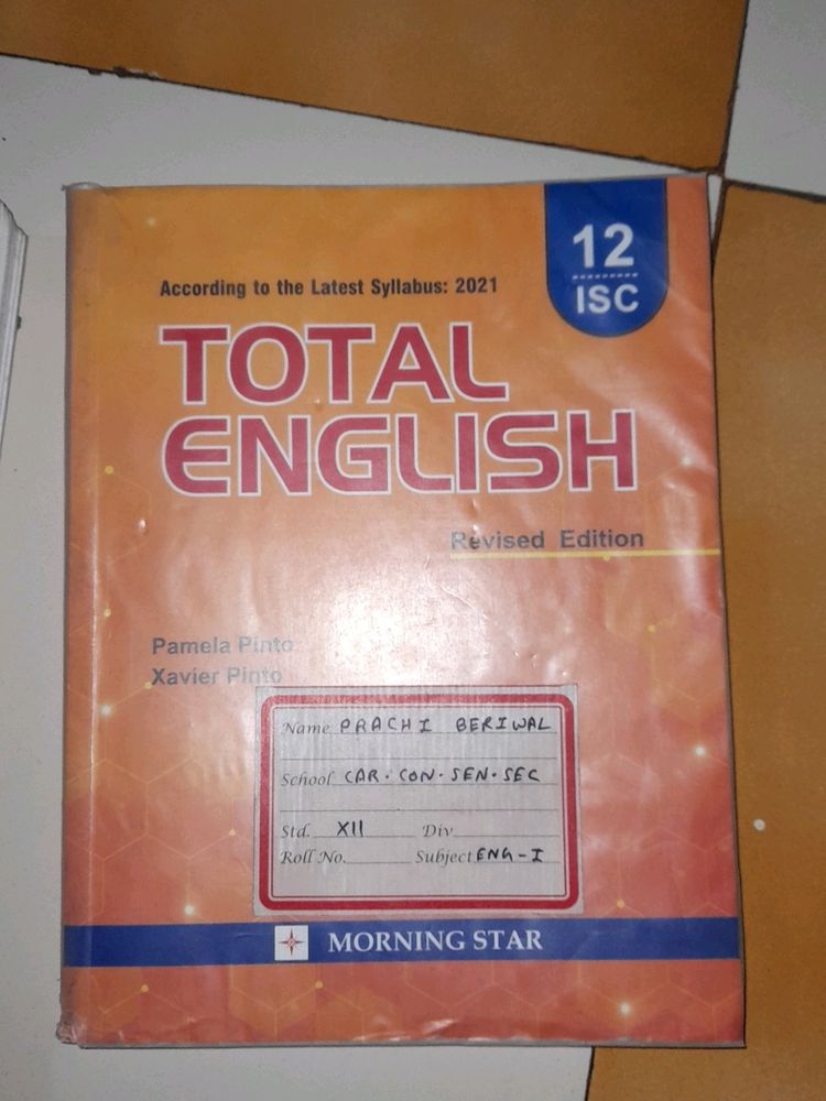 ISC Class 12 Total English