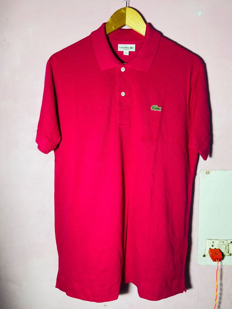 Lacoste Red Polo T-Shirt