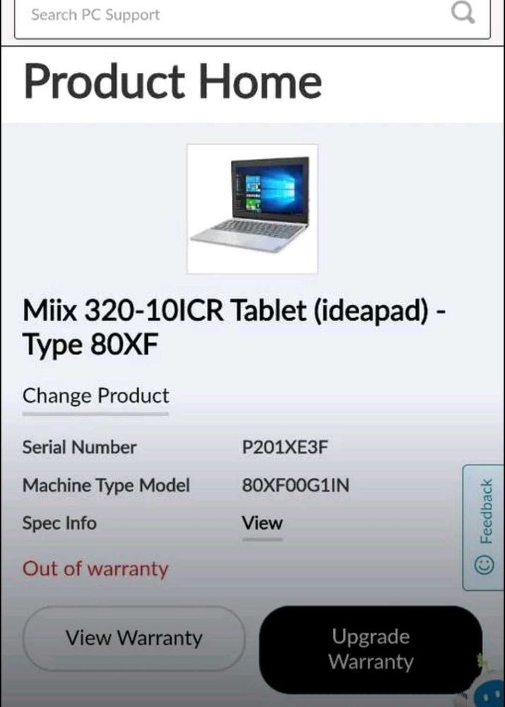 Laptop Idea Pad