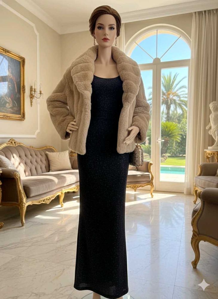 Womens Faux fur coat