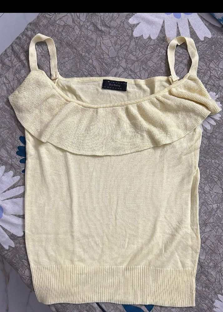 Lime Yellow Top 🌼