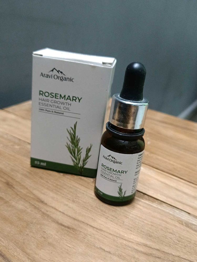 Aravi Organic Rose Mary Hair Growth Oil