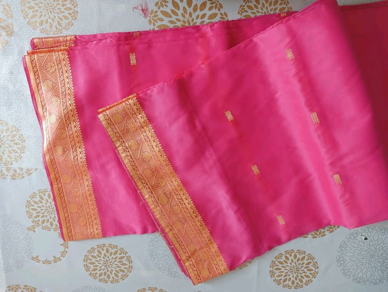 Rose Pink Saree