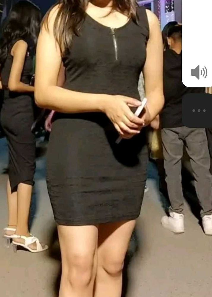 Black Bodycon Dress 👗