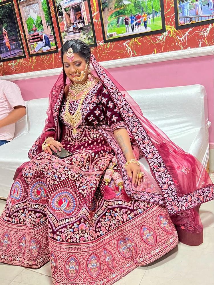 Beautiful Floral Bridal Lehanga