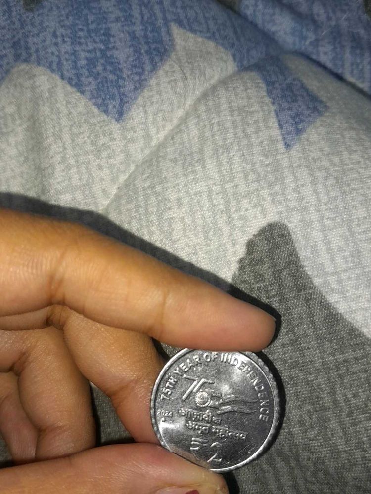 75th Year of Independence ₹2 Coin